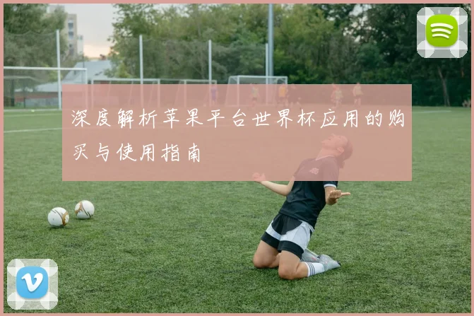 深度解析苹果平台世界杯应用的购买与使用指南